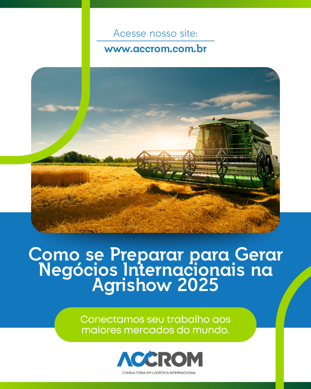Como se Preparar para Gerar Negócios Internacionais na Agrishow 2025
