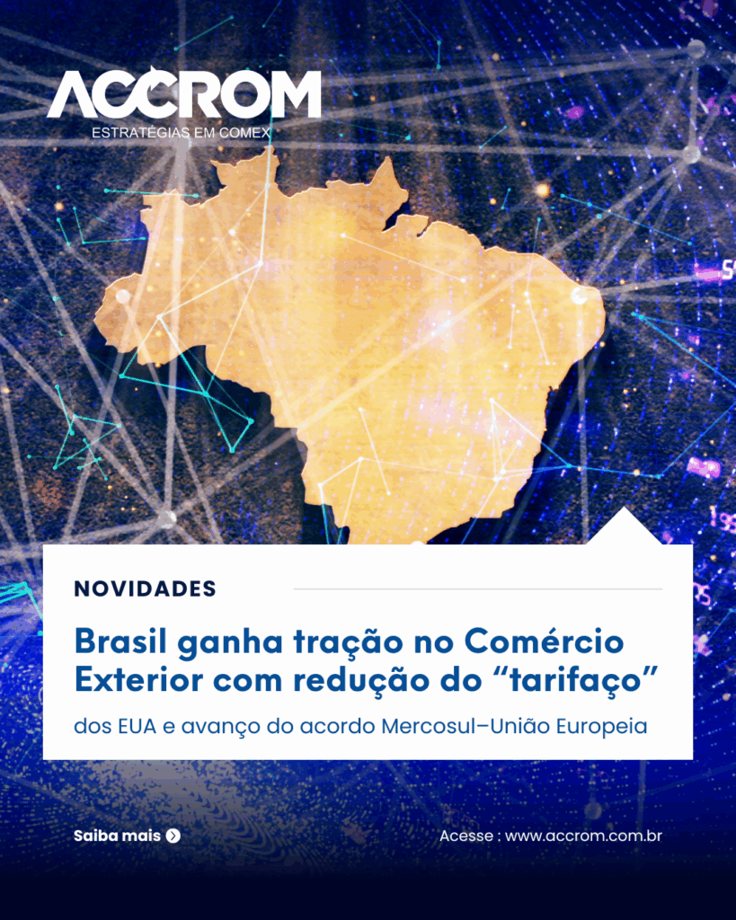 Brasil ganha tração no Comércio Exterior com redução do “tarifaço” dos ...