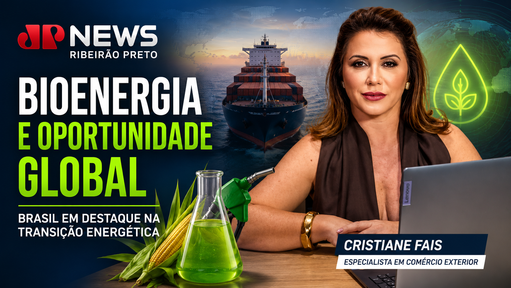 Bioenergia e Oportunidade Global: Brasil avança na transição energética marítima – JP NEWS RP