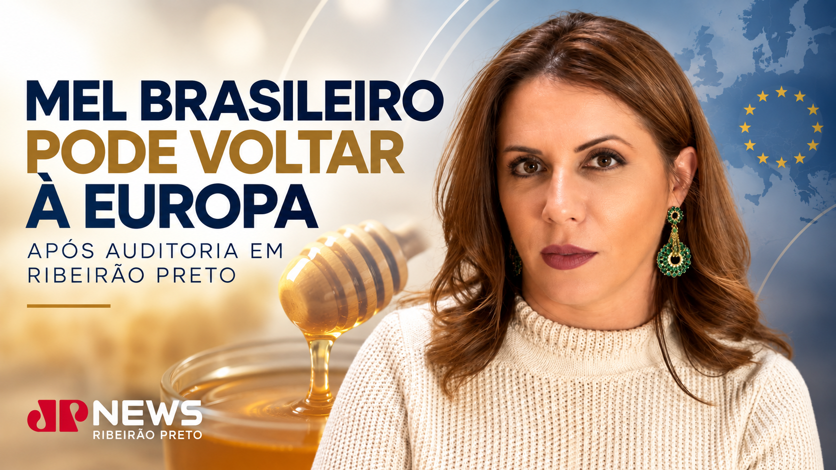 Mel brasileiro pode voltar à Europa após auditoria em Ribeirão Preto I Cris Fais na JP News RP