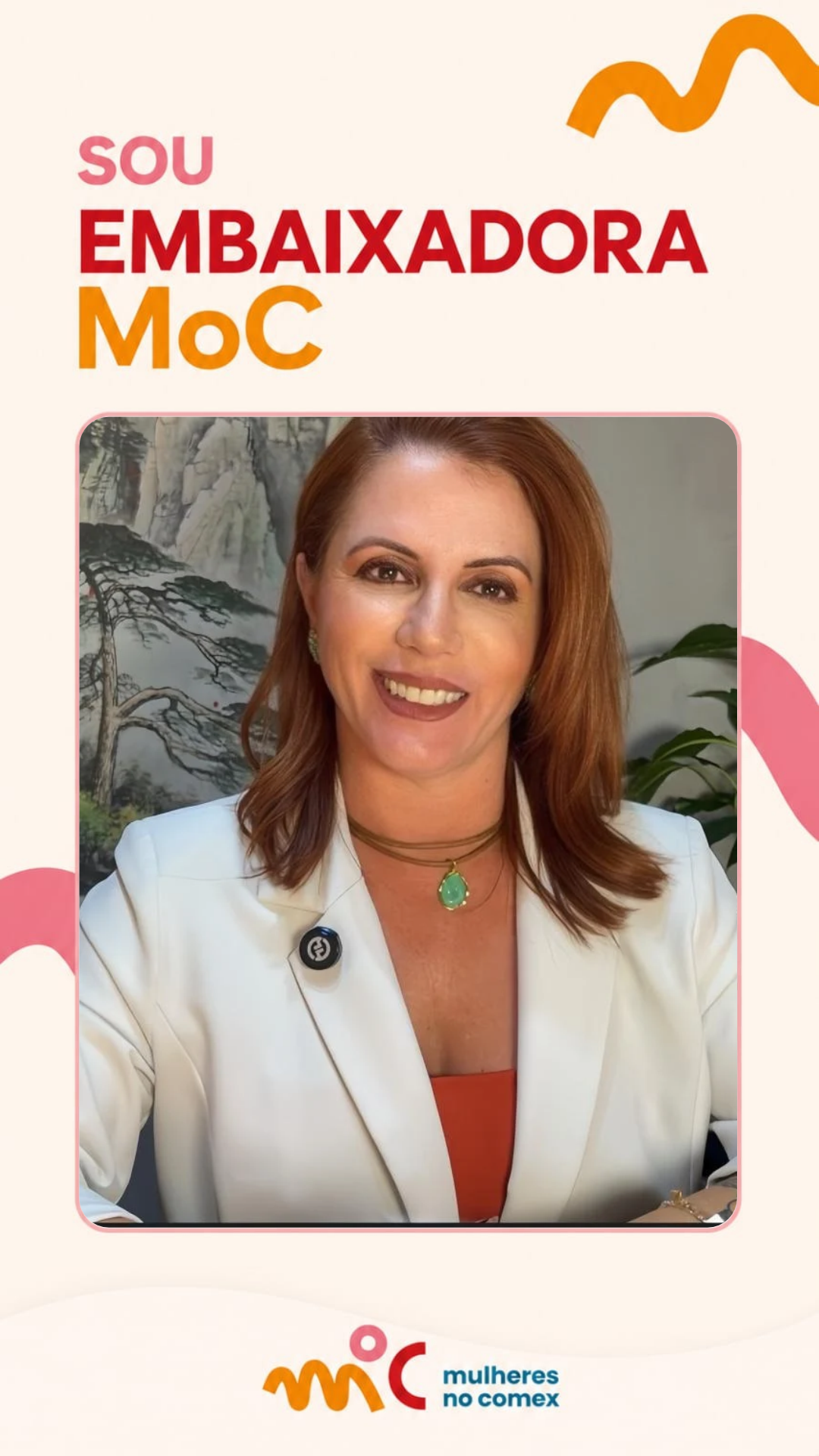 Cris Fais é a nova embaixadora do Mulheres no Comex no interior de São Paulo